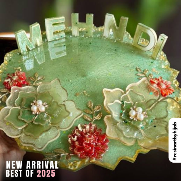 Customized Mahndi Plaque 02